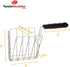 TOASTER BUDDIES, 2-Piece, Toaster basket, Sandwich Racks, 2 Slice-Toaster, Compatible with allmost all pop-up toasters, Toaster gadget, Regular, B...