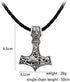 Men's Stainless Steel Chain Viking Norse Thor's Hammer Necklace Mjolnir Pendant Necklace Jewelry - Silver...