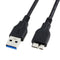 QCEs USB 3.0 Cable, USB 3.0 A Male to Micro B Cable 3.3FT Cord Compatible with WD My Passport and Elements Portable External Hard Drive, Toshiba, ...