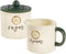 Grasslands Road Sugar Bowl and Creamer Set - Holds 8 Ounces, Material Ceramic...