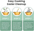KOOC Slow Cooker Liners 11x17 inch 10 count Middle Size Disposable Pot Liners Cooking Bags Fit 2QT to 3QT Pot BPA Free Fresh Locking Seal Design...