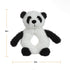 Apricot Lamb Baby Lovey panda Soft Rattle Toy, Plush Stuffed Animal for Newborn Soft Hand Grip Shaker Over 0 Months (White panda, 6 Inches)...