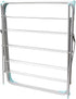 Home Basics Metal Clothes Rack for Hanging Clothes (Silver) 3 Tier Portable Clothes Rack for Swimsuits, Towels, Shirts, Pants, and Accessories | F...