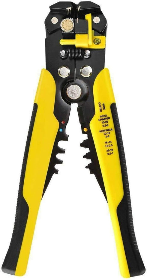 szhdxsy Wire Stripper, Wire Stripping Tool?Cutting Pliers Tool?Wire Crimping Tool, Self-Adjusting 8" Stripping/Crimping 10-24 AWG (0.2~6.0mm²) Mul...
