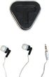 GEDDES Raymond Earphones with Colored Earbud & in-Ear Headphones in Triangular Earphone Case (Pack of 12)...