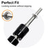 Torx Screwdriver Bit Set, PTSLKHN S2 Steel Magnetic Security Tamper Proof Star 6 Point Screw Driver Kit Tools, 12PCS 1/4" Hex Shank T5-T40 50mm Le...