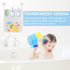 2Pcs Mesh Bath Toy Organizer, Bath Toy Storage, Hanging Bath Toy Holder, Baby Bath Tub Toy Storage Net with Pockets and Suction Hooks for Kids & T...