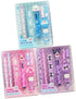TNB Cute Anime Character Pencil Set, 6 types of pencils Package, design Supplies (Blue)...