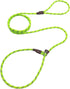 7Ft Slip Lead Dog Leash for Small Dogs, No Pull Small Puppy Pet Training Leash, Lightweight Nylon Rope Leash Green...