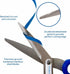 Tonic Studios Left Handed Scissors - All Purpose Heavy Duty Snips with Titanium Coating - Lefty Craft Tool for Fabric, Cardstock, and Vinyl - 8.5 ...