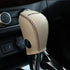 Gear Shift Knob Cover Automatic Transmission Boots Shift Lever Leather Sheath for Nissan Pathfinder 2013-2020?Beige Stitches?...