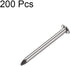 uxcell Small Tiny Hardware Nails Carbon Steel 1.4X16mm(DxL) for DIY Decorative Wooden Boxes Accessories Silver Tone 200pcs...