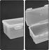 Luxshiny 3pcs Rectangular Loaf Bread Box Bread Toast Storage Bin Plastic Bread Keeper Container Airtight Loaf Bread Saver for Kitchen Storing Refr...