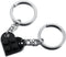 Brick Keychain for Couples Friendship - 2pcs Matching Heart Colorful Keychain Set for Couples Valentine's Day BFF...