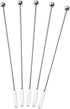 20 pcs Stainless Steel Coffee Beverage Stir Sticks Cocktail Stirrers Drink Swizzle Stick 7.4" Swizzle Stick Picks Tools...