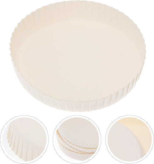 DOITOOL 100 PCS Disposable Paper Cup Cover, Hot Cup Lid Recycled Drinking Lid Coffee Cup Covers for Cafe Hotel KTV Bars (3.1 Inch)...