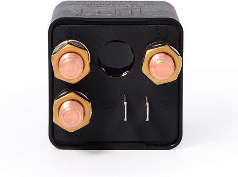 12V 250A Continuous Relay On/Off Power Switcher Relays, Heavy Duty Automotive Power Starter 5 Pin SPDT Car Relay Split Charger Contactor for Truck...