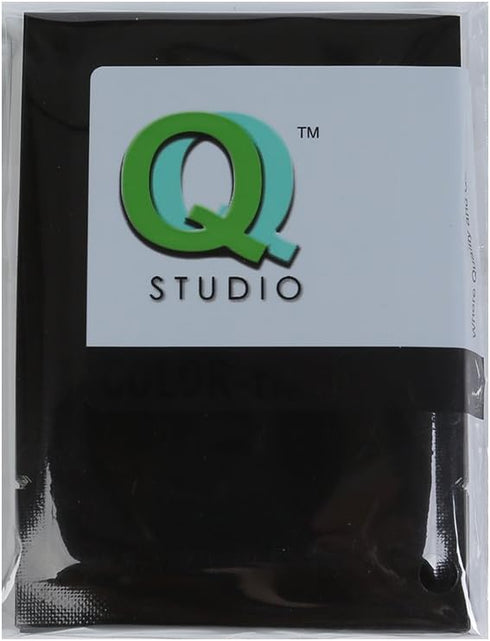 QQ Studio 100 PCS Metallic Mylar Foil Open Top Sealable Bags (7x10cm (2.7x3.9"), 100x Black)...