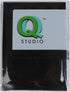 QQ Studio 100 PCS Metallic Mylar Foil Open Top Sealable Bags (7x10cm (2.7x3.9"), 100x Black)...