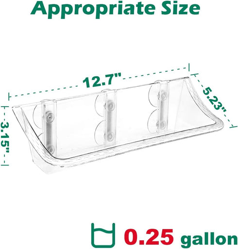 Clear Bird Bath Bird Feeder for Outside Window Glass, Transparent Birdbath with Strong Suction Cups for Viewing, bird watching gifts for Elderly P...