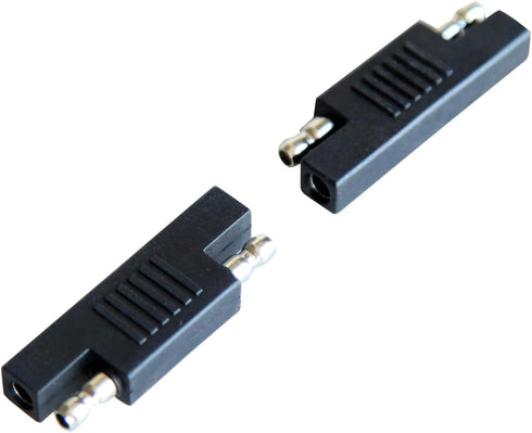 KATBO SAE Connector SAE to SAE Quick Connect and Disconnect Polarity Reverse Cable Plug Adapter for Solar Panel Battery Power Charger (2 PCS)...