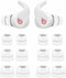 6 Pairs Double Flange Compatible with Beats Fit Pro Ear Tips Buds, S/M/L 3 Size Replacement Noise Reduce Silicone Wing Eartips Earbuds Earplug Fit...