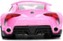 Mighty Morphin Power Rangers 1:32 Toyota FT-1 Concept Die-cast Car with 1.65" Pink Ranger Figure, Toys for Kids and Adults...