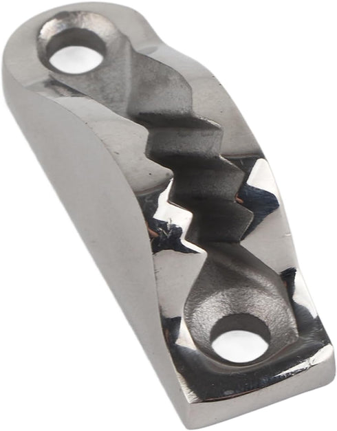 KIMISS Stainless Steel Rope Cleat, Boat Clam Cleat Rope Line Clamp Jam Grip Boat Hardware Parts Sailing Kayak Marine Accessories...