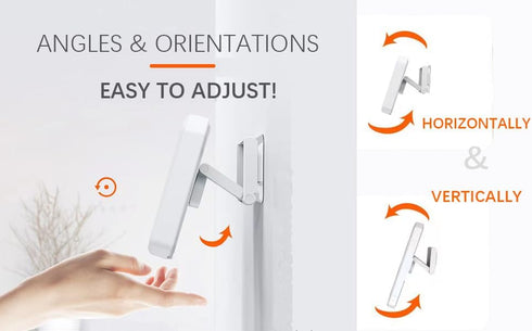 Shower Phone Holder Waterproof 480° Rotation Adjustable Phone Stand Case Mount for Bathroom Bathtub Kitchen Wall, Anti-Fogging Shower Phone Case, ...