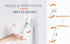 Shower Phone Holder Waterproof 480° Rotation Adjustable Phone Stand Case Mount for Bathroom Bathtub Kitchen Wall, Anti-Fogging Shower Phone Case, ...