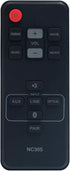 NC305 NC305UH Replacement Remote Control fit for Sanyo Soundbar FWSB405F FWSB405FA FWSB405FS FWSB405FP Sound Bar...
