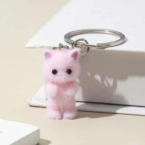 Cute Cat Keychain For Women Kitty Keychains For Backpacks Bag Charm Key Chain Accessories...