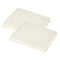 American Baby Company 2-Pack 100% Natural Cotton Percale Toddler Daycare/Pre-School Cot Sheet, Cream, 23" x 40", Soft Breathable...