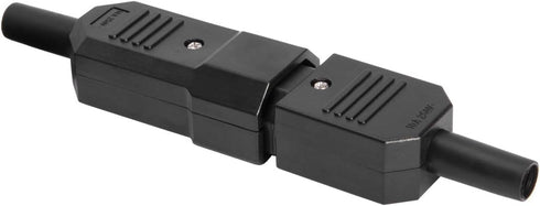 uxcell 3Pair AC250V 10A IEC C14 Male C13 Female, 3 Pins Terminals Inline Adapter Plug Power Socket Connectors...