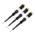uxcell Voltage Tester AC 100-500V with 3mm Slotted Screwdriver with Clip for Circuit Test, Black, Pack of 3...