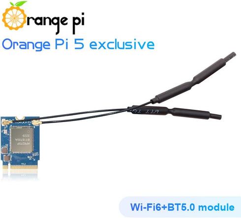 PCIe WiFi 6.0 Bluetooth 5.0 Module Only for Orange Pi 5 Single Board Computer...