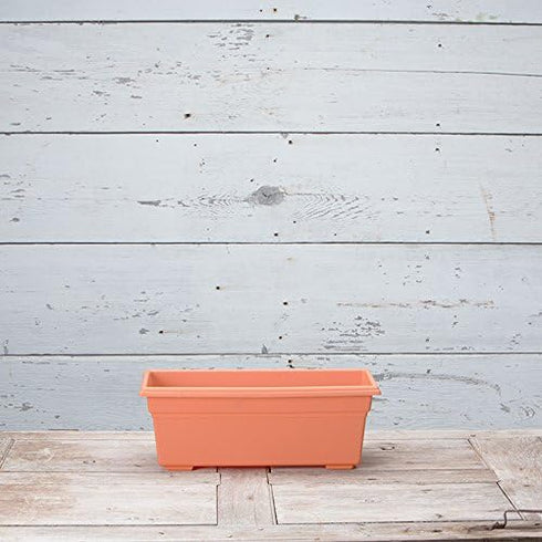 Novelty 16195, Terracotta, Countryside Flower Box Planter, 18-Inch...