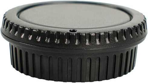 NIYI 2Sets, Camera Body Cap and Lens Rear Cap Kit, Compatible with Canon EFEF-S Mount DSLR Camera Rear Lens Protector Cover and Body Protector Set...