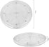 Heavy Duty Lazy Susan Turntable Organizer Acrylic 8 Inch Organizers for Kitchen Corner Cabinets Spice Rack Cake Decorating TV Laptop Computer Moni...