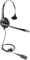 VoiceJoy Monaural Headset with Noise Cancelling Microphone with QD (Quick Disconnect),Compatible and Plantronics QD Quick Disconnect Connector...