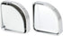 X AUTOHAUX 2pcs Adjustabe Blind Spot Mirrors 360° Degree Rotate Sway Fan Shaped HD Glass Convex Mirror...