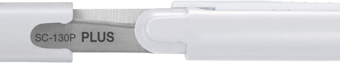 Plus Pen Style Compact Twiggy Scissors with Cover, White (34609)...