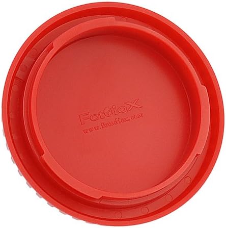 Fotodiox Red Designer Body Cap Compatible with Canon EF and EF-S Mount Cameras...