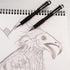 Pentel Twist Erase III Premium Mechanical Pencil 0.5mm 4 pack Assorted Barrels (1 each Black, Blue, Green, Violet)...