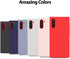 GOOSPERY Liquid Silicone Case for Galaxy Note 10 (2019) Silky-Soft Touch Full Body Protection Shockproof Cover Case with Soft Microfiber Lining - ...