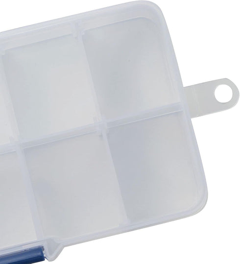 Juvale 12 Pack Mini Clear Storage Containers with 10 Grid Dividers, Small Plastic Tackle Boxes for Beads, Buttons, DIY Jewelry (2.5 x 5 In)...