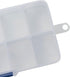 Juvale 12 Pack Mini Clear Storage Containers with 10 Grid Dividers, Small Plastic Tackle Boxes for Beads, Buttons, DIY Jewelry (2.5 x 5 In)...