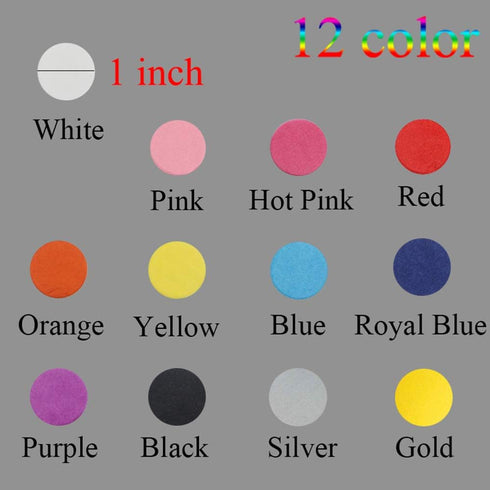 White Confetti 1 inch Paper Confetti Circles for Table Wedding & Birthday Party Decoration 5000 pcs...