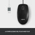 Logitech M100 Corded Mouse – Wired USB Mouse for Computers and Laptops, for Right or Left Hand Use, Black...