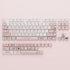 PBT XDA Pink Meow Meow Cartoon Cats keycaps Set for Girl Boys Custom Keyboard for Gateron Kailh Cherry Mx Switches ANSI Layout...